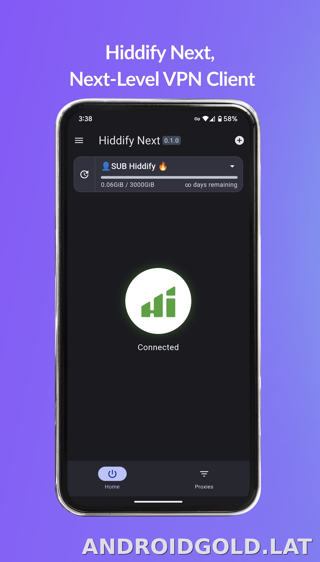 Hiddify скриншот 1