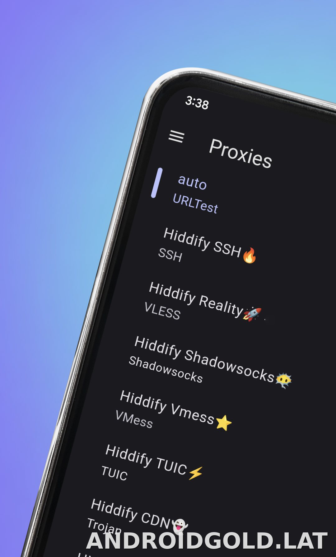 Hiddify скриншот 2