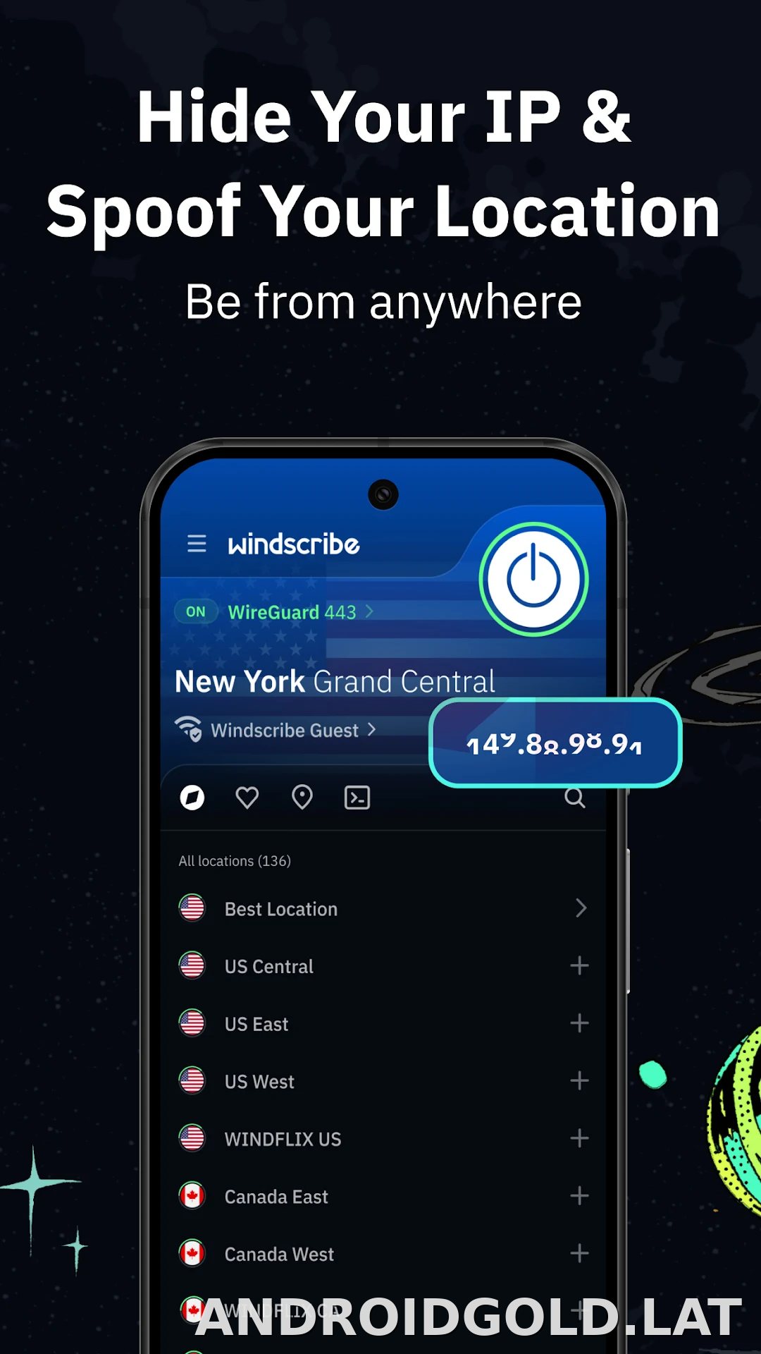 Windscribe скриншот 5